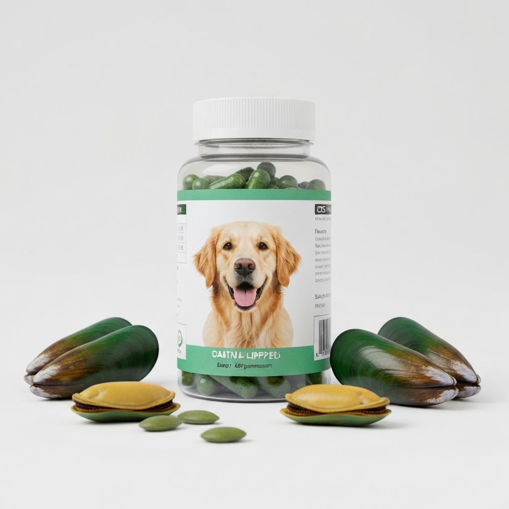 Grünlippmuschel für Hunde - natürliche Gelenkunterstützung